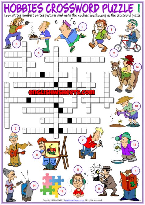 time for hobbies crossword clue|Time for hobbies